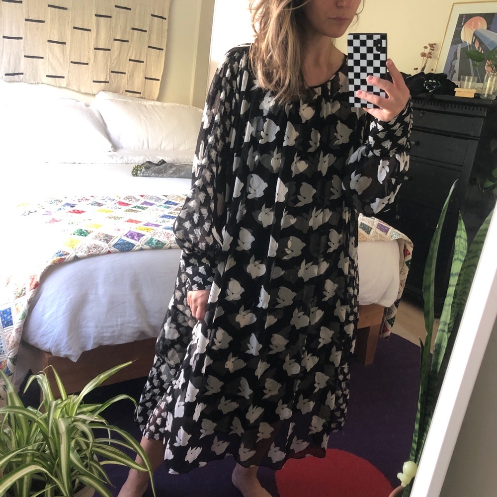 3.1 Phillip Lim Sheer Bunny Dress (And Slip)